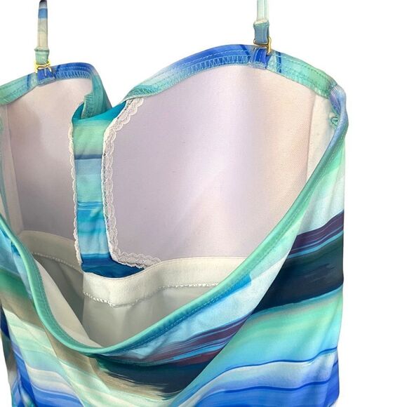 La blanca halter / strapless one piece swimsuit - Picture 6 of 13